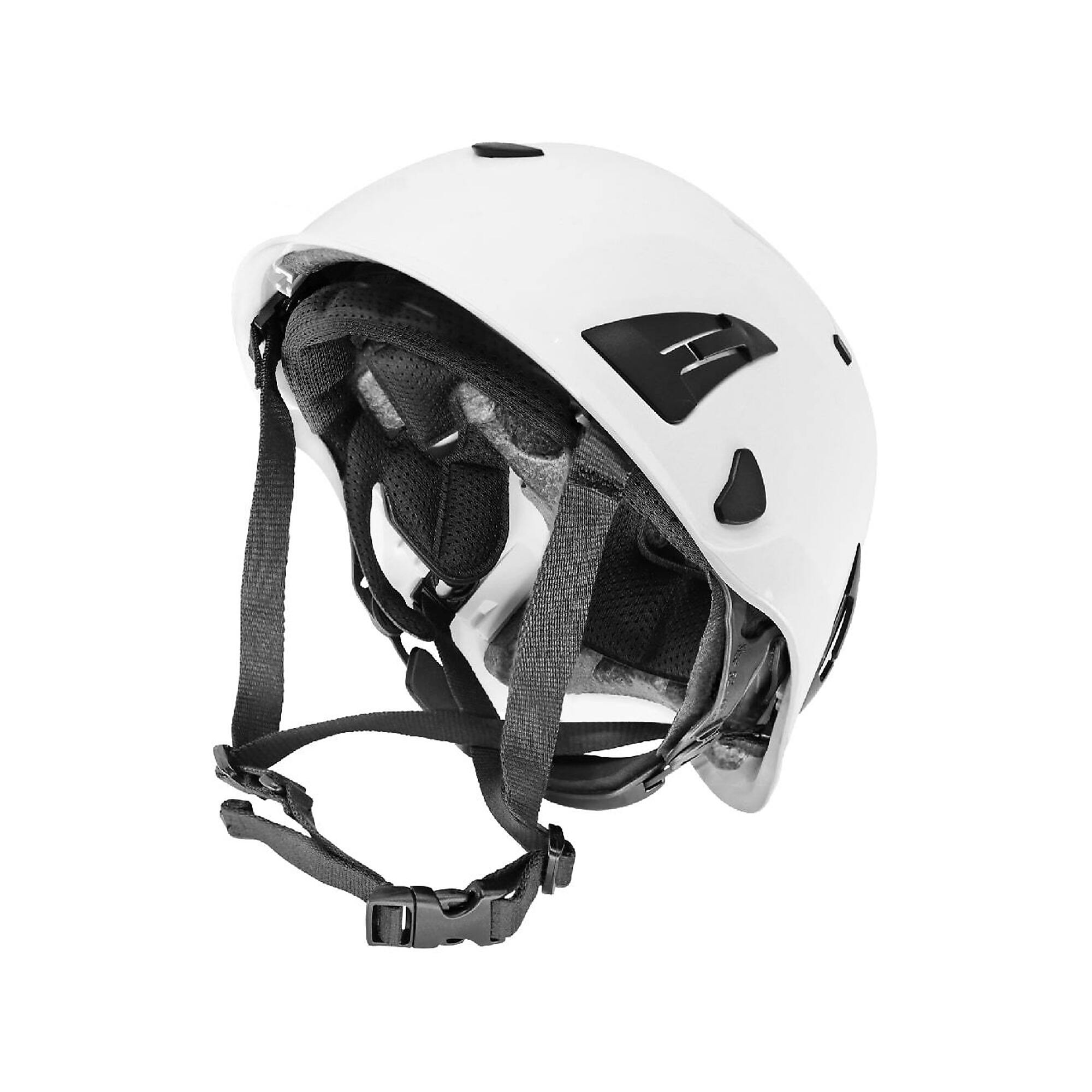 Bullhead Safety, White, Type 2 Climbing Style Helmet with Optional Venting, Model# HH-CH2-W